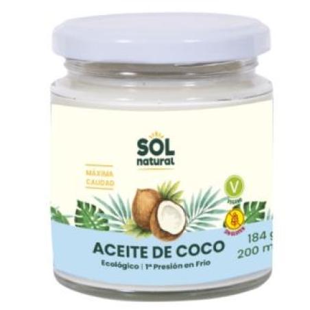 ACEITE DE COCO Virgen Extra 200ml. BIO