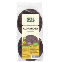 TORTAS DE ARROZ con algarroba 100gr. BIO