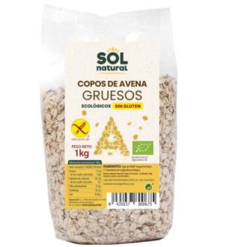 COPOS DE AVENA FAMILIAR gruesos int 1kg. BIO SG