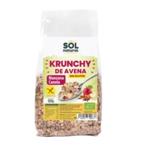 KRUNCHY AVENA MANZ-CANELA 350gr.