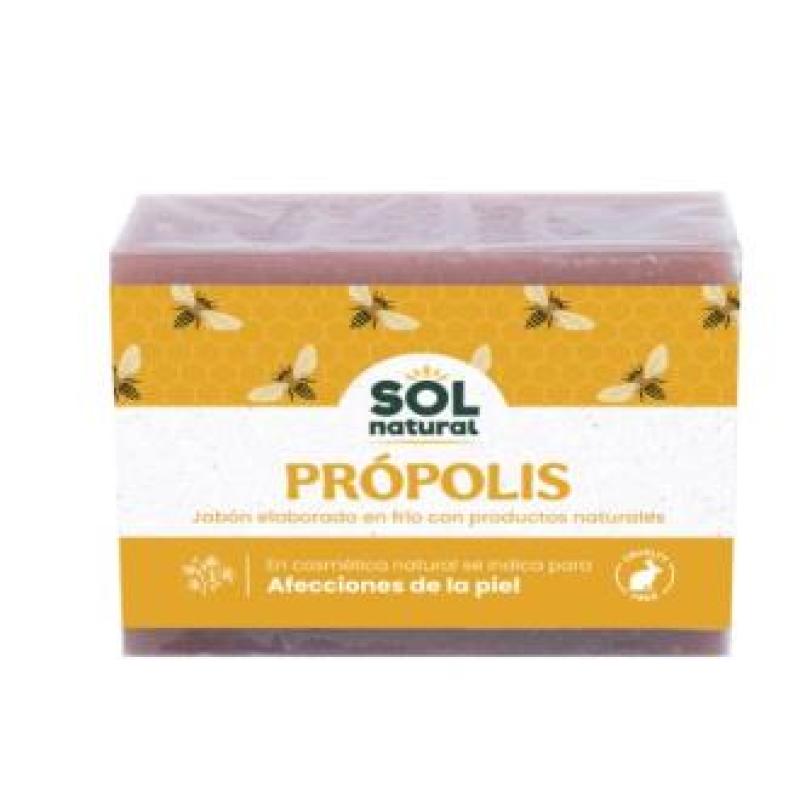 JABON EN PASTILLA de propolis 100gr.