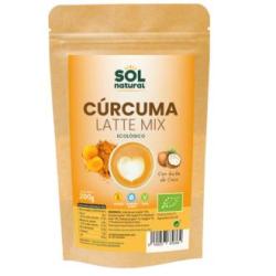 CURCUMA LATTE MIX con leche de coco 200gr.BIO SG