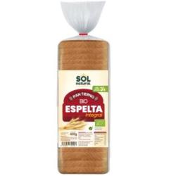 PAN DE MOLDE DE ESPELTA integral 400gr. BIO