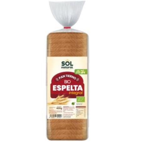 PAN DE MOLDE DE ESPELTA integral 400gr. BIO