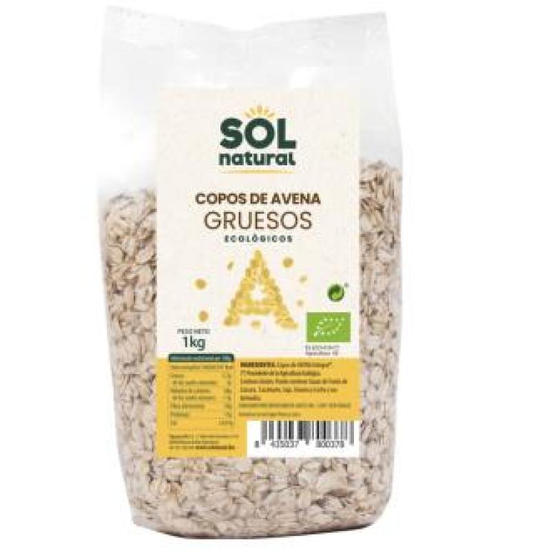 COPOS DE AVENA FAMILIAR gruesos integrales 1kg BIO