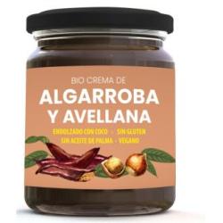 CREMA DE ALGARROBA Y AVELLANA 200gr. BIO