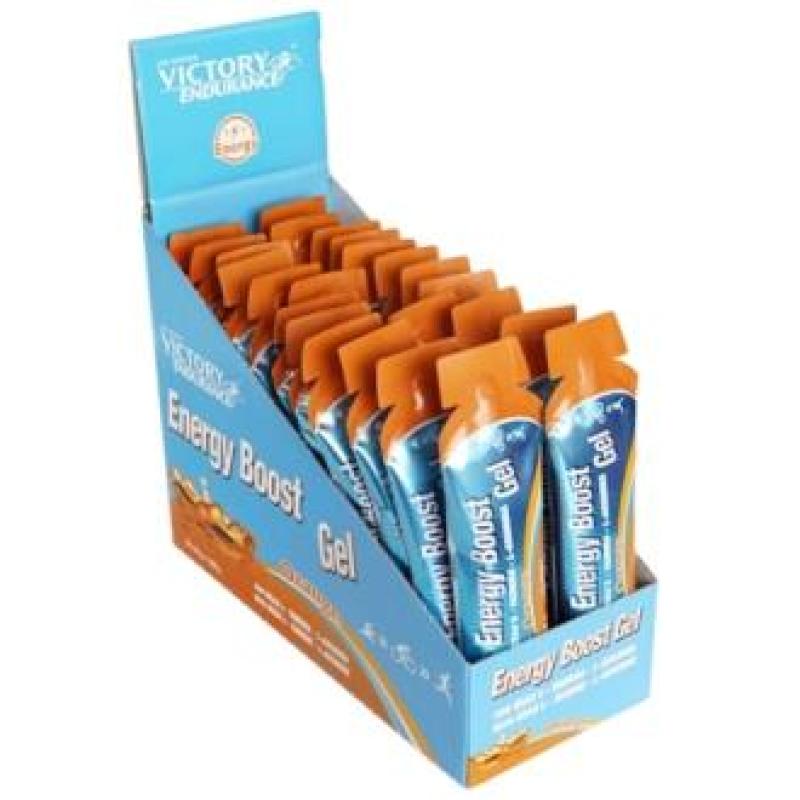 VICTORY ENDURANCE ENERGY BOOST gel naranja 24u