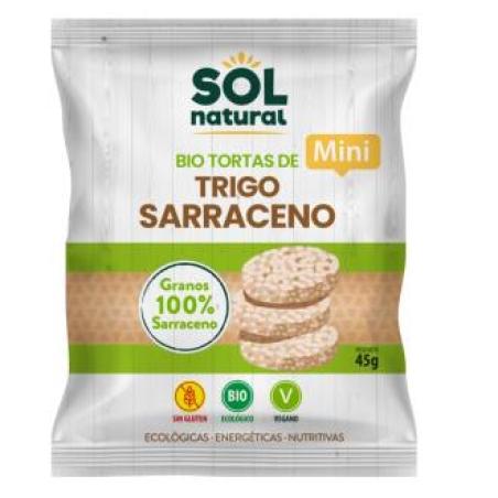 TORTITAS DE TRIGO SARRACENO mini 45gr. BIO SG