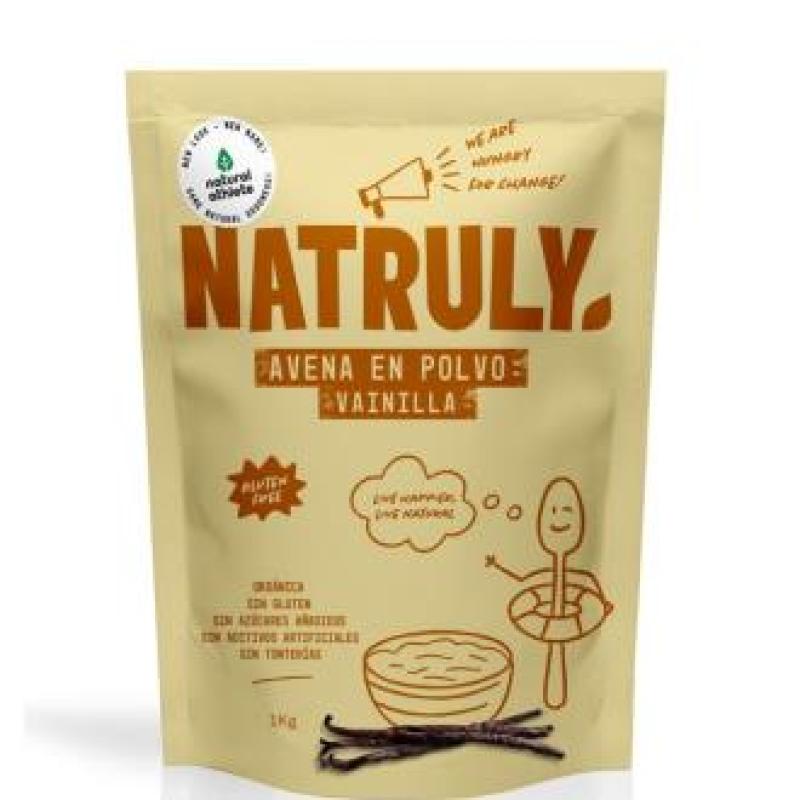 AVENA SABOR VAINILLA en polvo 1kg. BIO SG