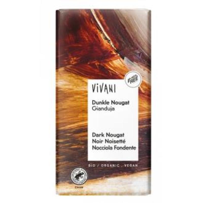 CHOCOLATE NEGRO praline avellana 100gr. BIO VEGAN