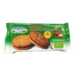 GALLETAS con chocolate y avellana 4uds 70gr. BIO