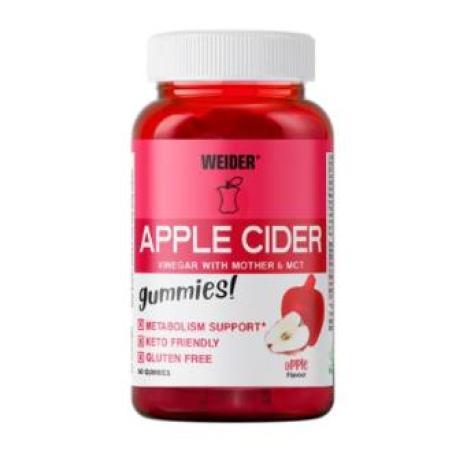 WEIDER GUMMY UP APPLE CIDER VINEGAR 50gummies