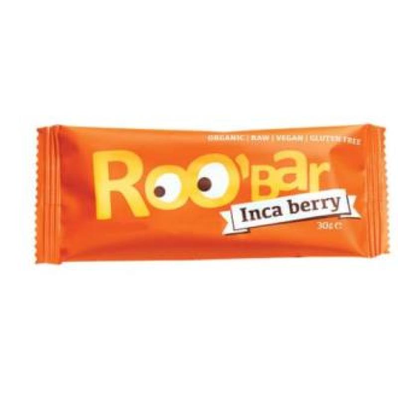 BARRITAS INCA BERRY-NARANJA BIO 30gr.