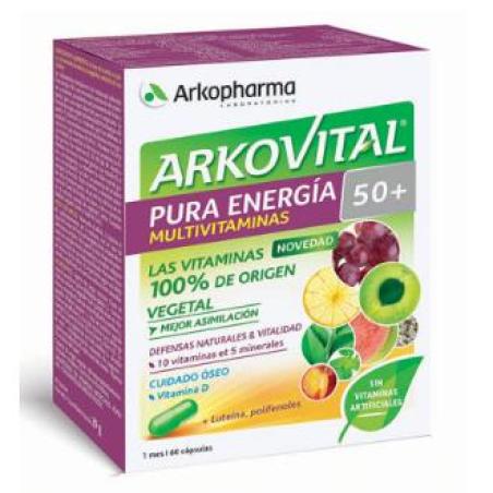 ARKOVITAL pura energia senior +50 60cap.