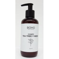 CHAMPU DE TEA TREE Y NEEM 250ml.  BIO