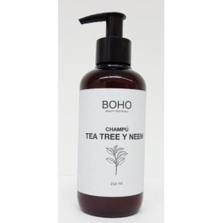 CHAMPU DE TEA TREE Y NEEM 250ml.  BIO