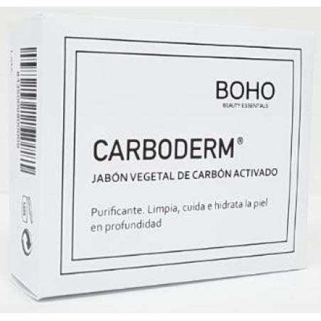 CARBODERM carbon activado jabon pastilla  100gr.