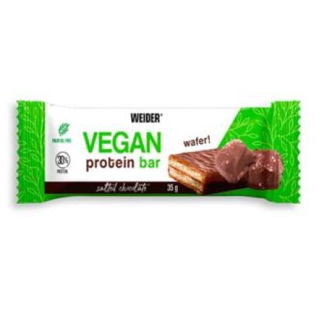 VEGAN PROTEIN wafer bar salted chocolate 12ud.