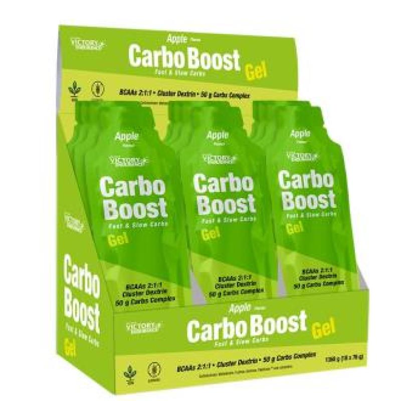 CARBO BOOST GEL manzana18uds.