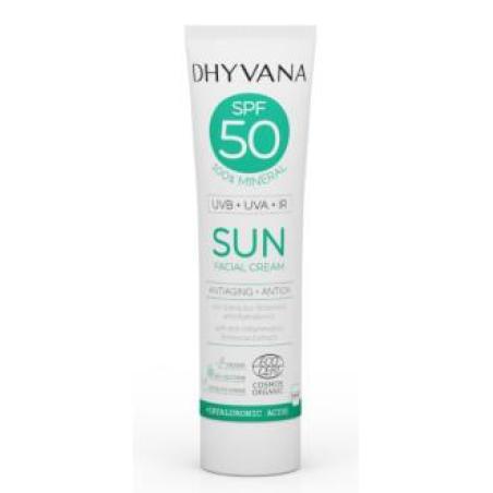 SOLAR SPF50 SUN con acido hialuronico 50ml. ECO