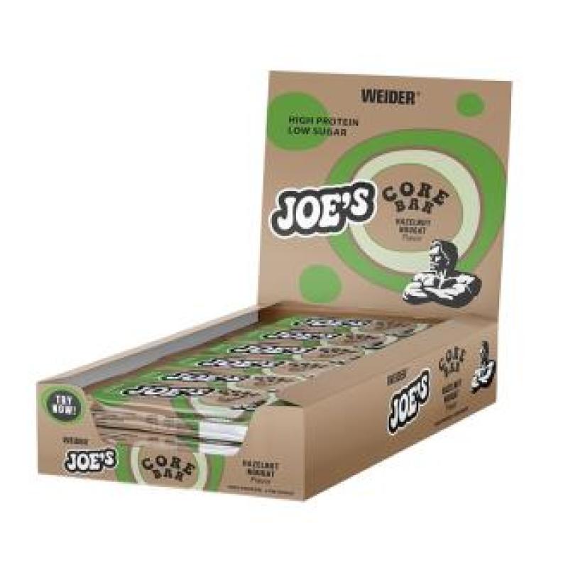 JOE´S CORE BAR avellana-turron 12x45gr.