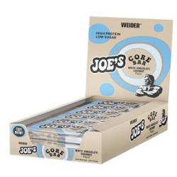 JOE´S CORE BAR choclate blanco-coco 12x45gr.