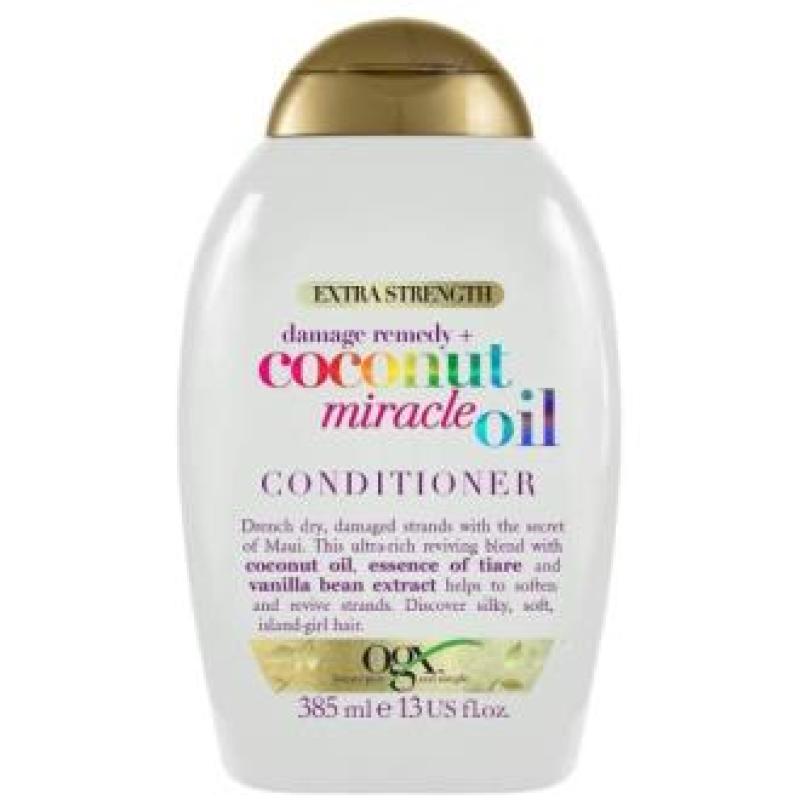 ACONDICIONADOR COCONUT OIL extrafuerte 385ml.