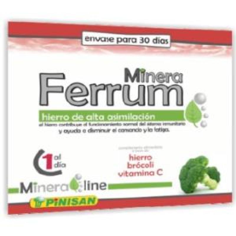 MINERALINE FERRUM 30cap.