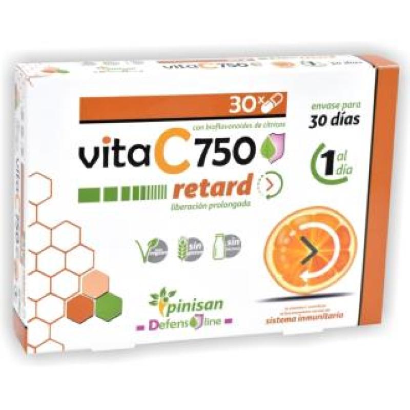 VITA C RETARD 750mg. 30cap.