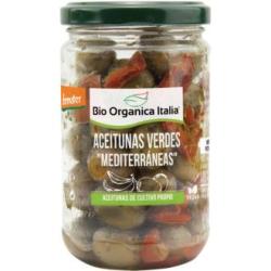 ACEITUNAS VERDES MEDITERRANEAS 180gr. DEMETER