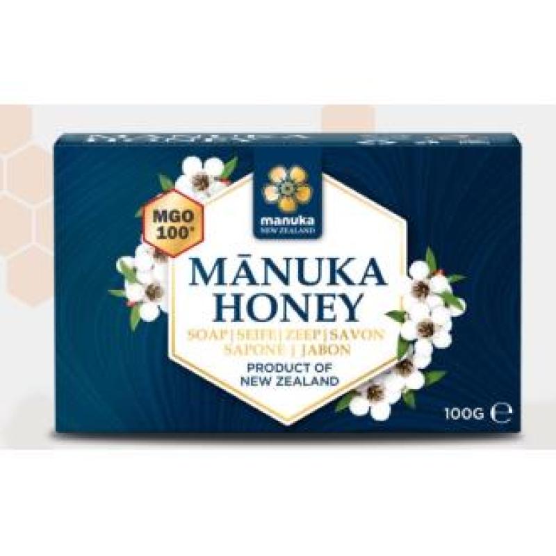 MIEL DE MANUKA MGO 100+ jabon pastilla 100gr.