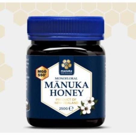 MIEL DE MANUKA RAW MGO 550+ monofloral 250gr.