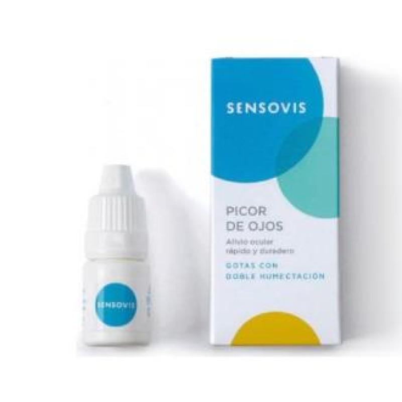 SENSOVIS gotas doble humectacion picor ojos 6ml