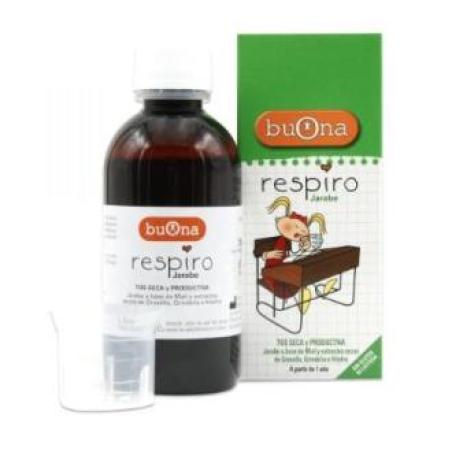 BUONA RESPIRO jarabe tos seca 140ml.