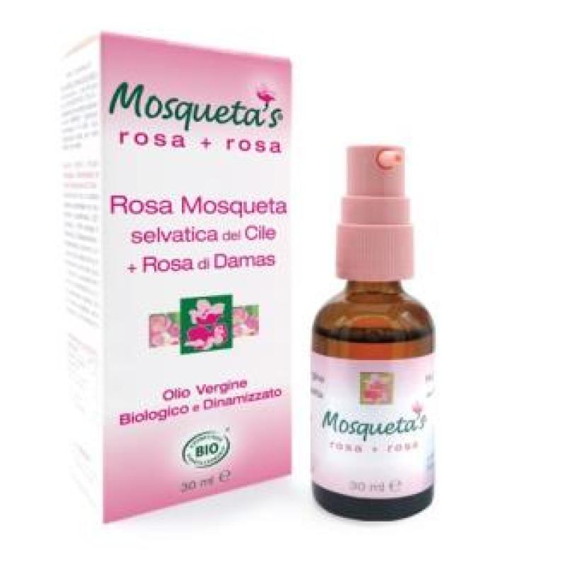 ACEITE DE ROSA MOSQUETA+ROSA DAMASCENA 30ml. BIO