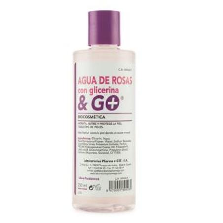 AGUA DE ROSAS + glicerina 250ml.