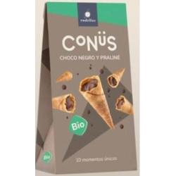 CONUS CHOCOLATE NEGRO Y PRALINE 10udsx70gr. BIO