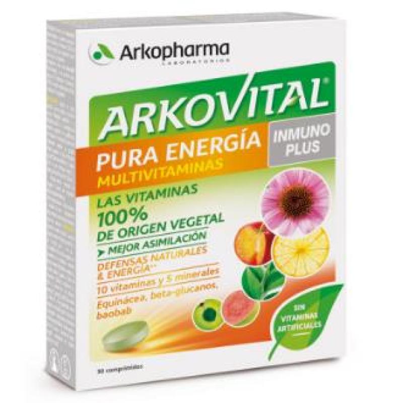 ARKOVITAL pura energia inmunoplus 30comp.