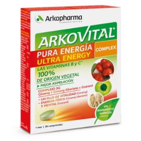 ARKOVITAL pura energia ultra 30comp.