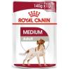 ROYAL CANIN ADULT MEDIUM POUCH CAJA 10X140gr.