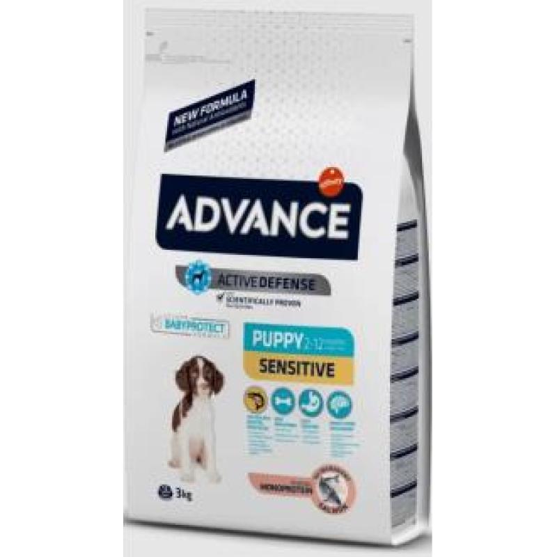 ADVANCE CANINE PUPPY SENSITIVE SALMON 3kg.