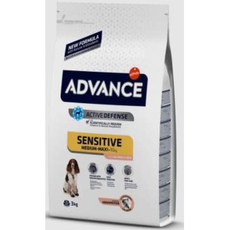 ADVANCE CANINE ADULT SENSIT. SALMON ARROZ 3kg.