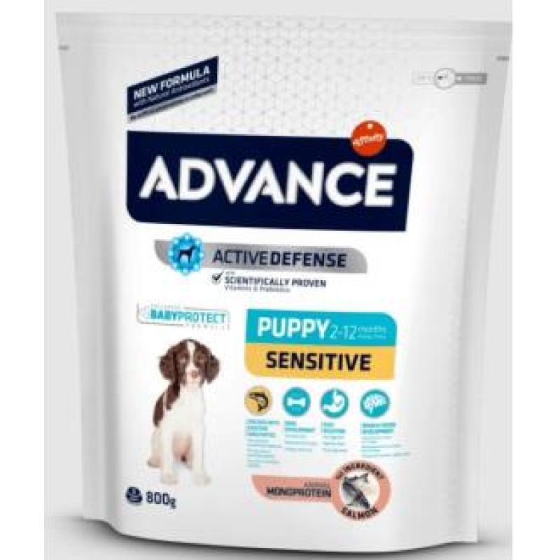 ADVANCE CANINE PUPPY SENSITIVE SALMON 800gr.