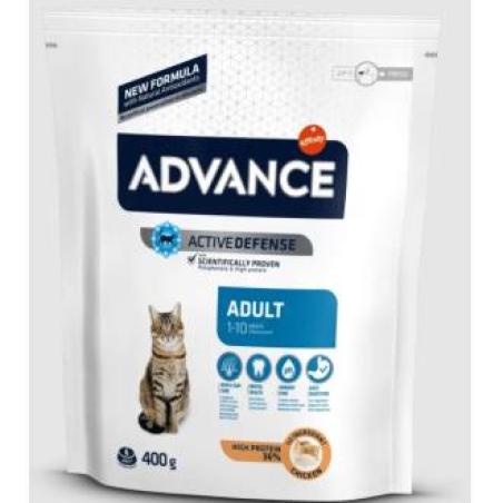 ADVANCE FELINE ADULT POLLO ARROZ 400gr.