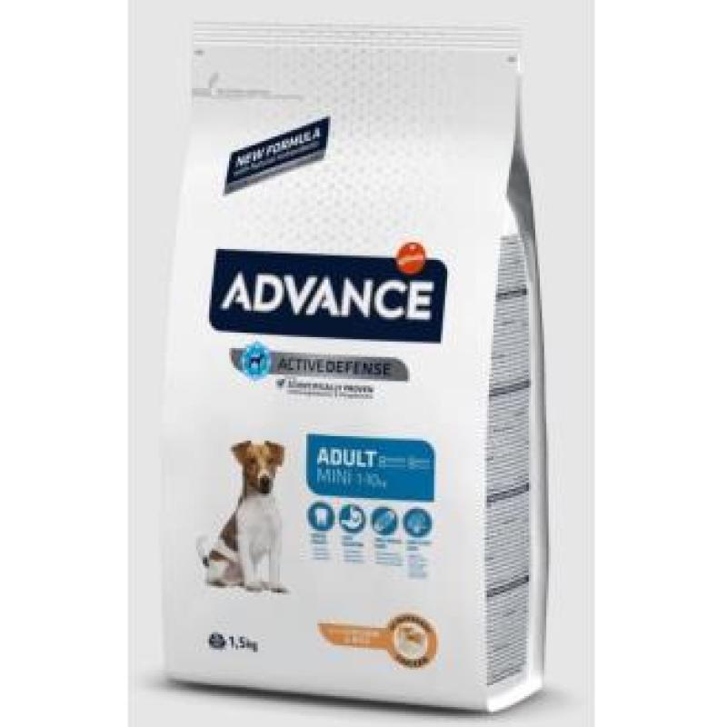 ADVANCE CANINE ADULT MINI POLLO ARROZ 1,5kg.