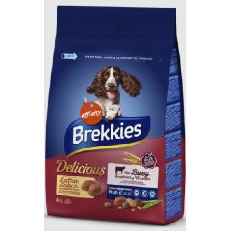 BREKKIES EXCEL TENDER & DELICIOUS BUEY 3kg.