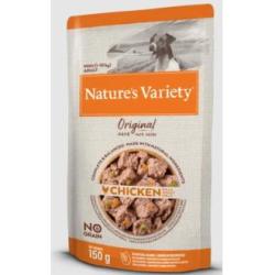 NATURE´S V. CANINE ADULT PATE MINI POLLO 8X150gr.