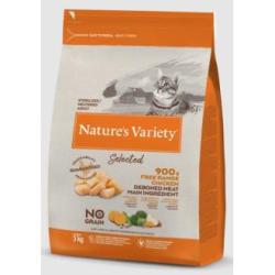 NATURE´S VARIETY FELINE ADULT STERIL POLLO 3kg.