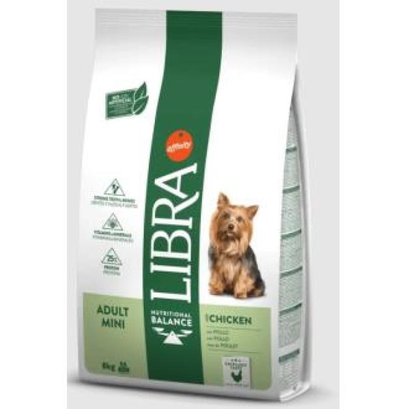 LIBRA CANINE ADULT MINI POLLO 8kg.