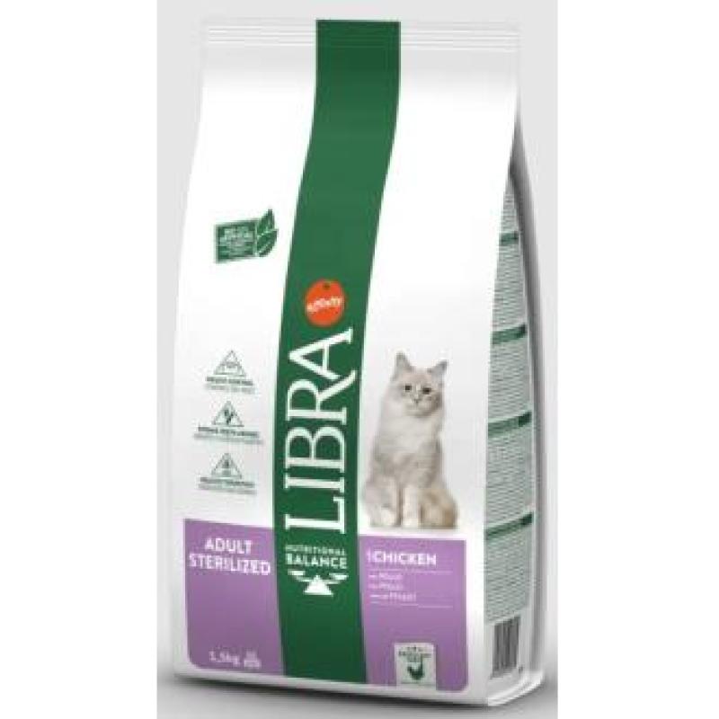 LIBRA FELINE ADULT STERILIZED 1,5kg.